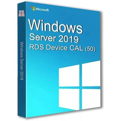 Microsoft Windows Server 2019 RDS Device CAL - Sprijin pentru 50 de dispozitive - Licență oficială Microsoft Windows Server 2019 RDS Device CAL - Sprijin pentru 50 de dispozitive - Licență oficială
