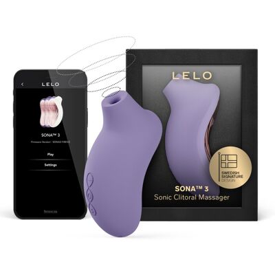 LELO Sona 3 - stimulator clitoridian cu unde sonore - mov lavandă LELO Sona 3 - stimulator clitoridian cu unde sonore - mov lavandă