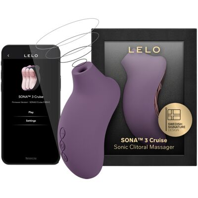 LELO Sona 3 Cruise - stimulator clitoridian cu unde sonore - mov LELO Sona 3 Cruise - stimulator clitoridian cu unde sonore - mov
