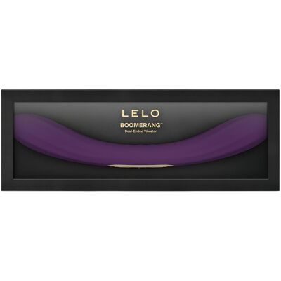 LELO Boomerang - vibrator cu două capete (mov) LELO Boomerang - vibrator cu două capete (mov)