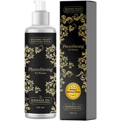 PheroStrong - ulei de masaj pentru femei - 100ml PheroStrong - ulei de masaj pentru femei - 100ml