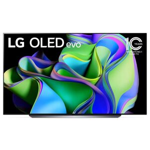 LG OLED83C34LA 83 tums 4K Smart OLED-TV Mörk silver