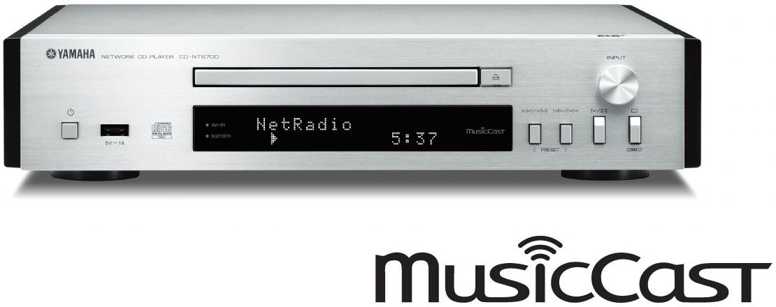 Yamaha CD-NT670D Svart Yamaha CD-NT670D Svart