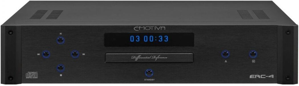 Emotiva ERC-4 CD-spelare och DAC Svart Emotiva ERC-4 CD-spelare och DAC Svart