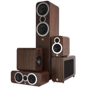 Q Acoustics 3050i 5.1-paket Svart