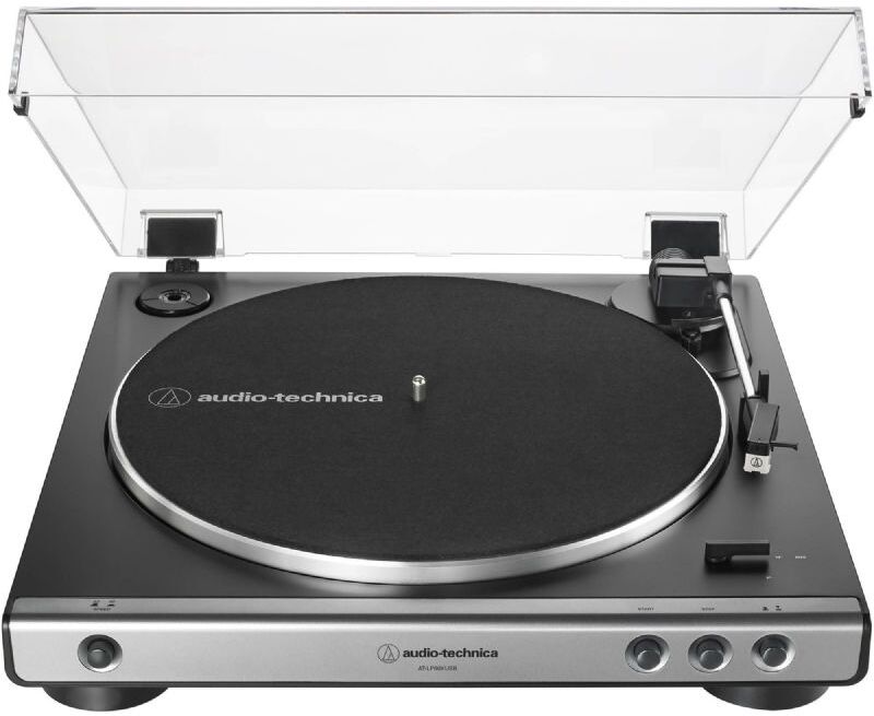 Technica AT-LP60XUSB Svart/Silver Technica AT-LP60XUSB Svart/Silver