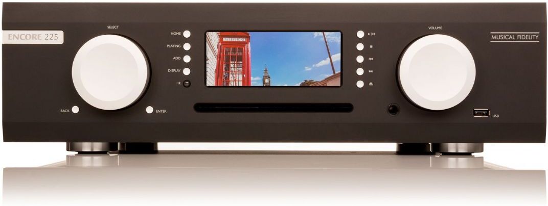 Musical Fidelity Encore 225 Svart Musical Fidelity Encore 225 Svart