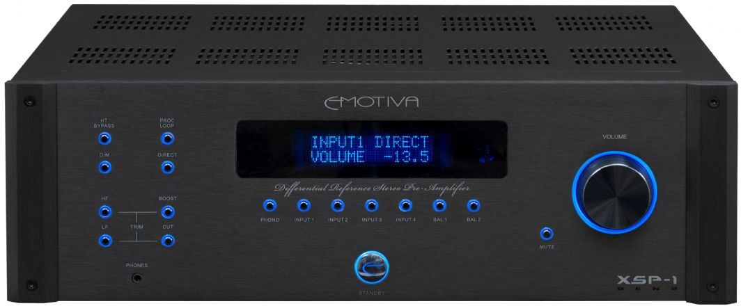 Emotiva XSP-1 G2 Demo Svart Emotiva XSP-1 G2 Demo Svart