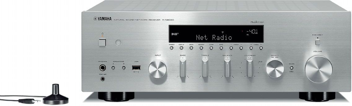 Yamaha R-N803D Demo Svart Yamaha R-N803D Demo Svart