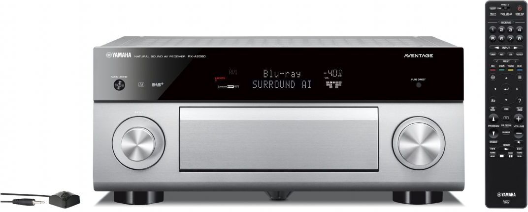 Yamaha RX-A2080 Svart Yamaha RX-A2080 Svart