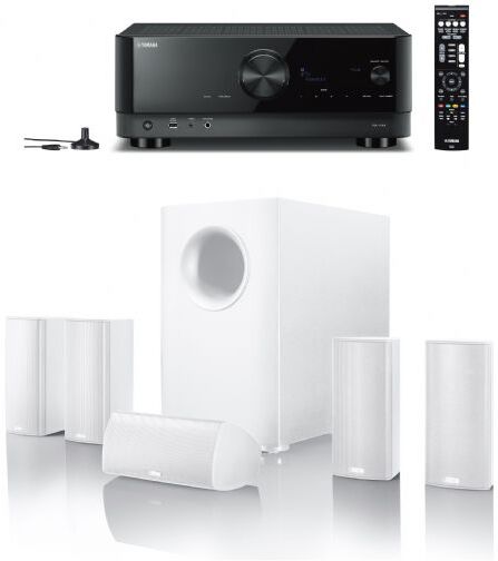 Yamaha RX-V4A + Canton Movie 265 Svart/Svart Yamaha RX-V4A + Canton Movie 265 Svart/Svart