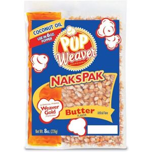 Pop Weaver NaksPak popcorn 6oz, 36-pack Transparent