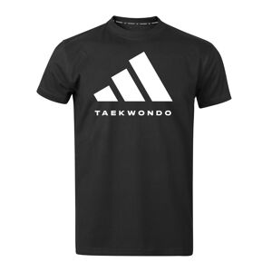Adidas T-shirt Taekwondo Svart-Vit M