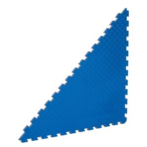 Budo-Nord pusselmatta A 2st diagonaler röd/blå 1x1m  23mm tjock