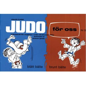 Budo & Fitness Judo för oss del 3 blått-brunt bälte bok