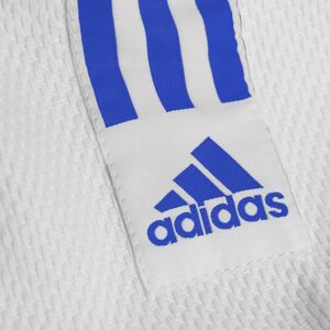 Adidas Judodräkt Club Vit-Blå 180