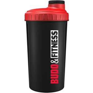 Budo & Fitness Shaker Svart-Röd 700ml