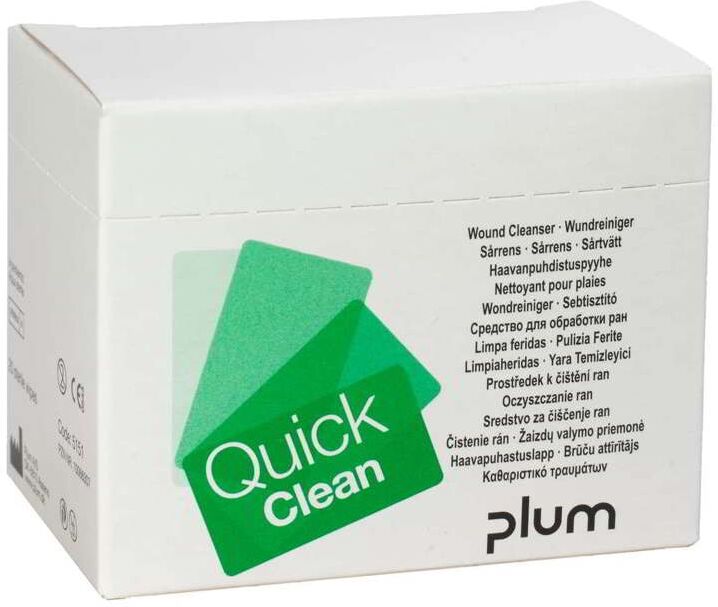 Plum Sårreningsservetter Quickclean 20st/frp