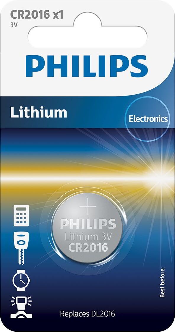 Philips Battericell Lithium Cr2016