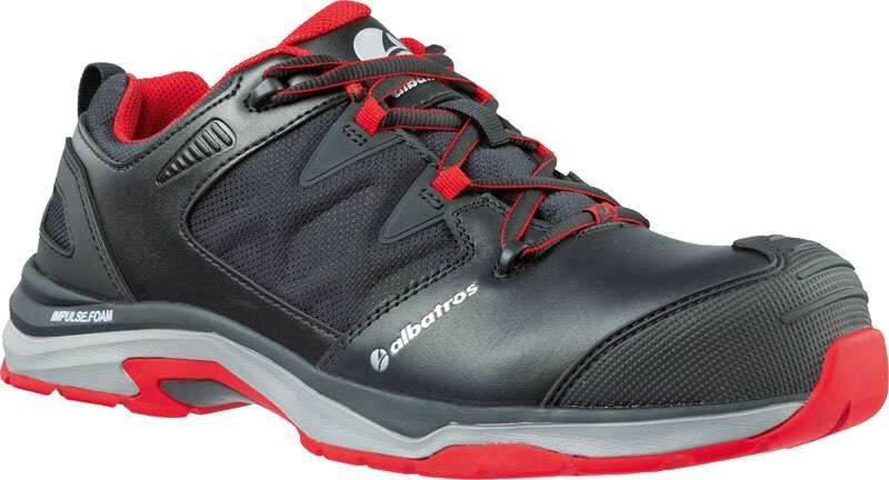 Albatros Skyddssko Ultratrail Black/red S3 Esd Hrd Src