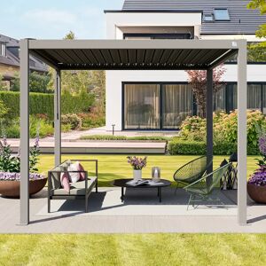 PRIMEYARD 3x3m Pergola, Lamelltak, anthracit - (400104)