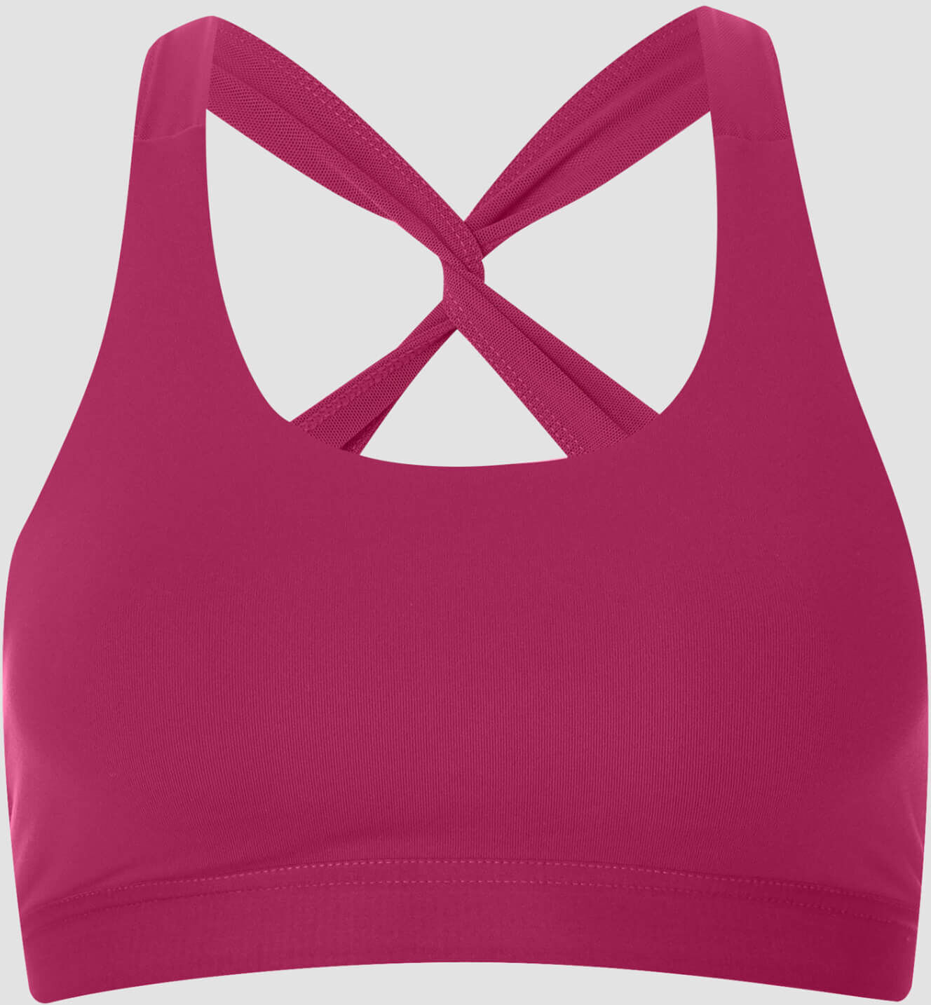 Myprotein Power Mesh Sports Bra - Vinröd - XS