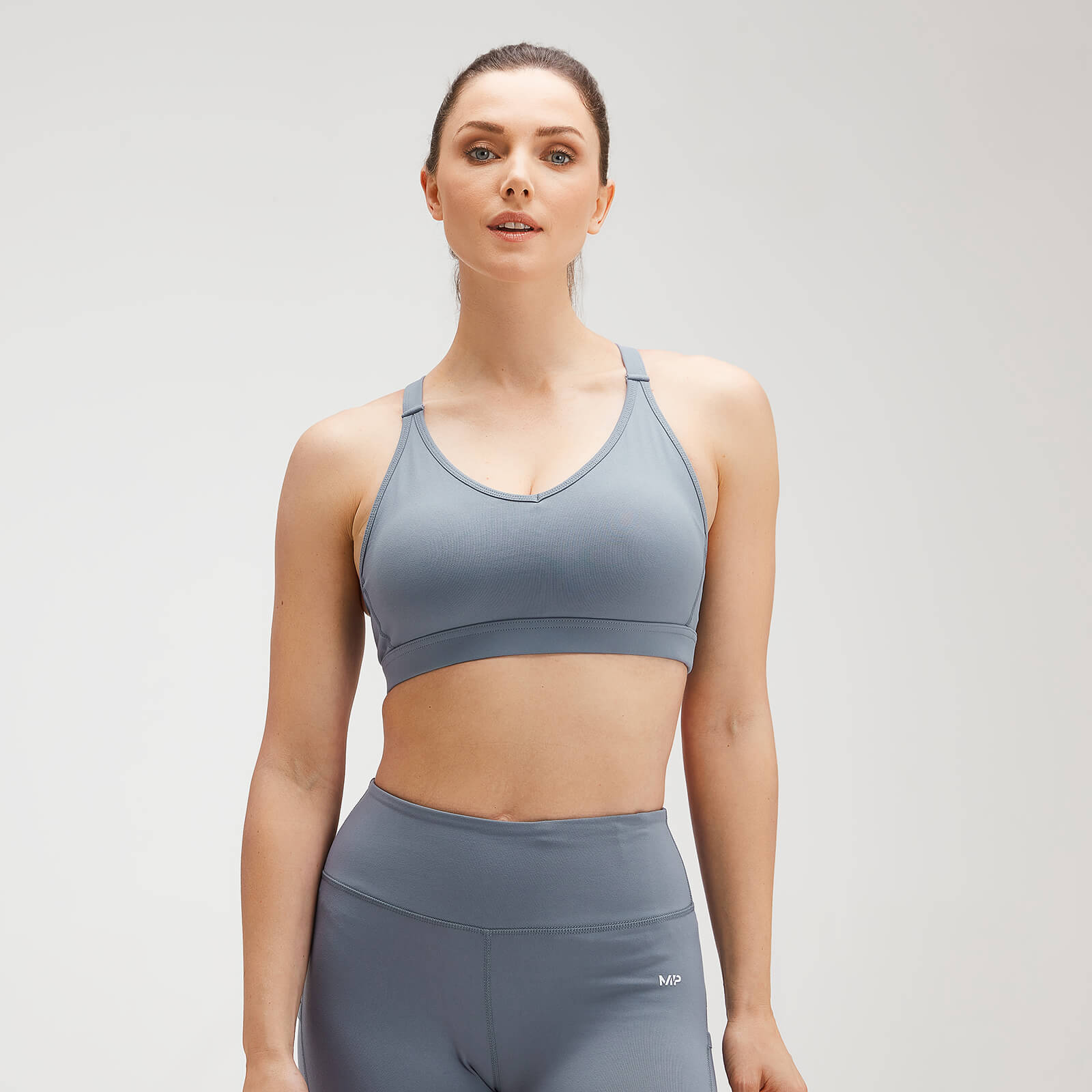 MP Women's Power Cross Back Sports Bra - Galaxy - XXS MP Women's Power Cross Back Sports Bra - Galaxy - XXS