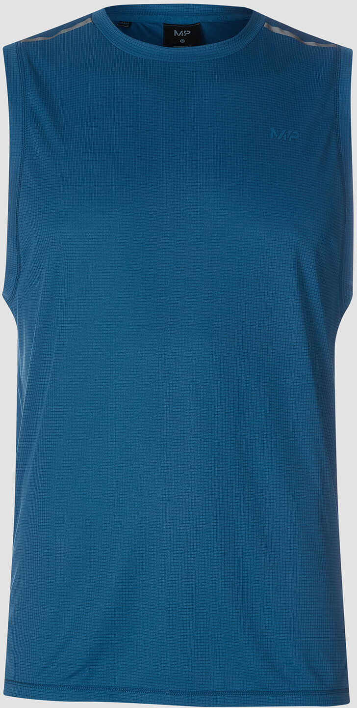 Myprotein Training Grid Tank Top - Blå - XS Myprotein Training Grid Tank Top - Blå - XS