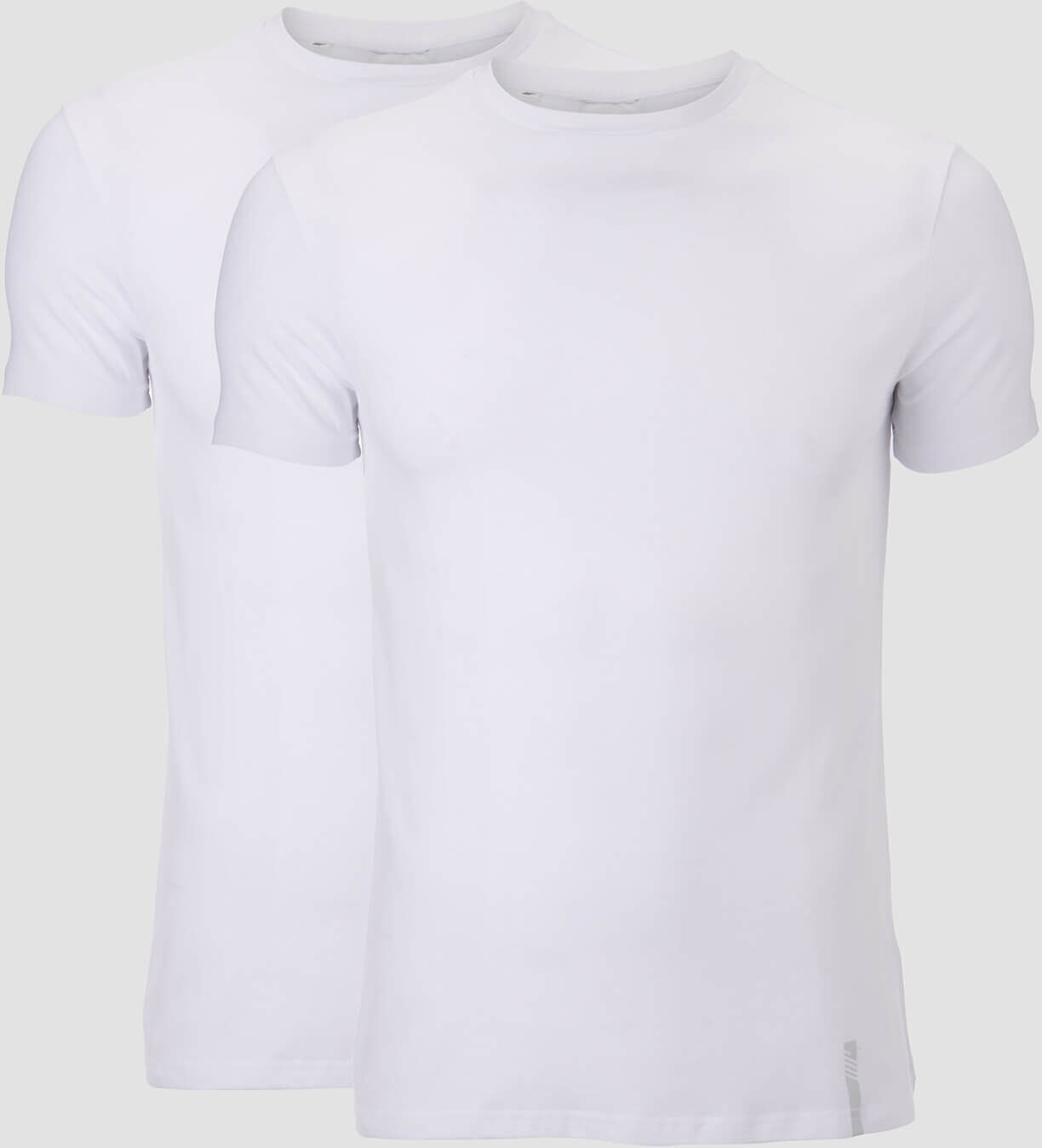 MP Luxe Classic Crew T-Shirt (2-pack) - Vit/Vit - XS MP Luxe Classic Crew T-Shirt (2-pack) - Vit/Vit - XS
