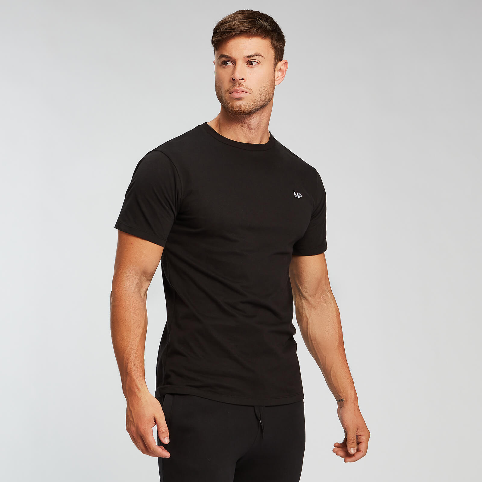 MP Men's Essentials T-Shirt - Black - XXS MP Men's Essentials T-Shirt - Black - XXS