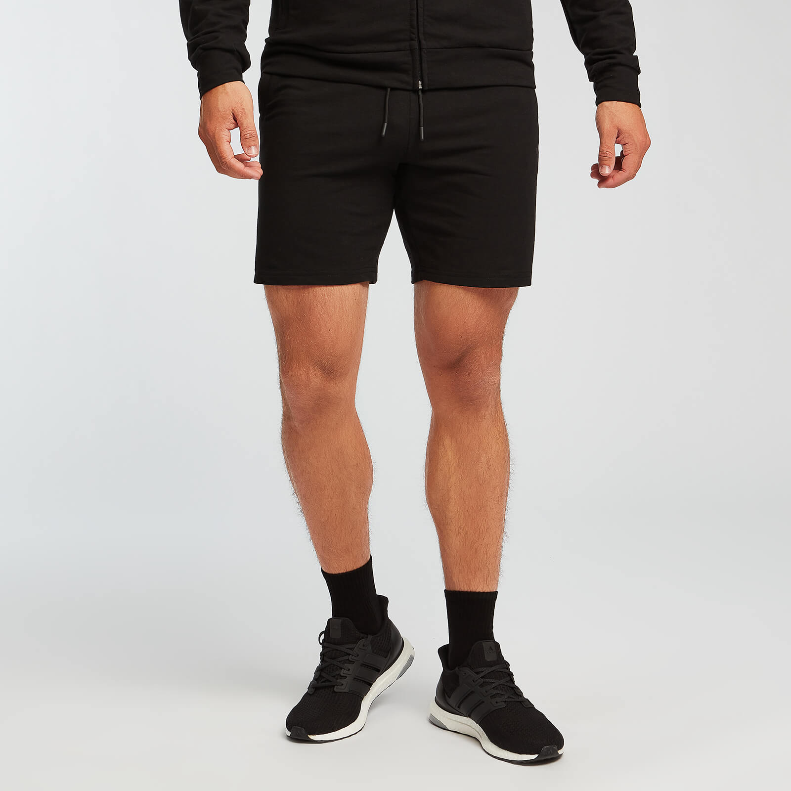 Myprotein MP Form Sweatshorts för män – Svart - L Myprotein MP Form Sweatshorts för män – Svart - L