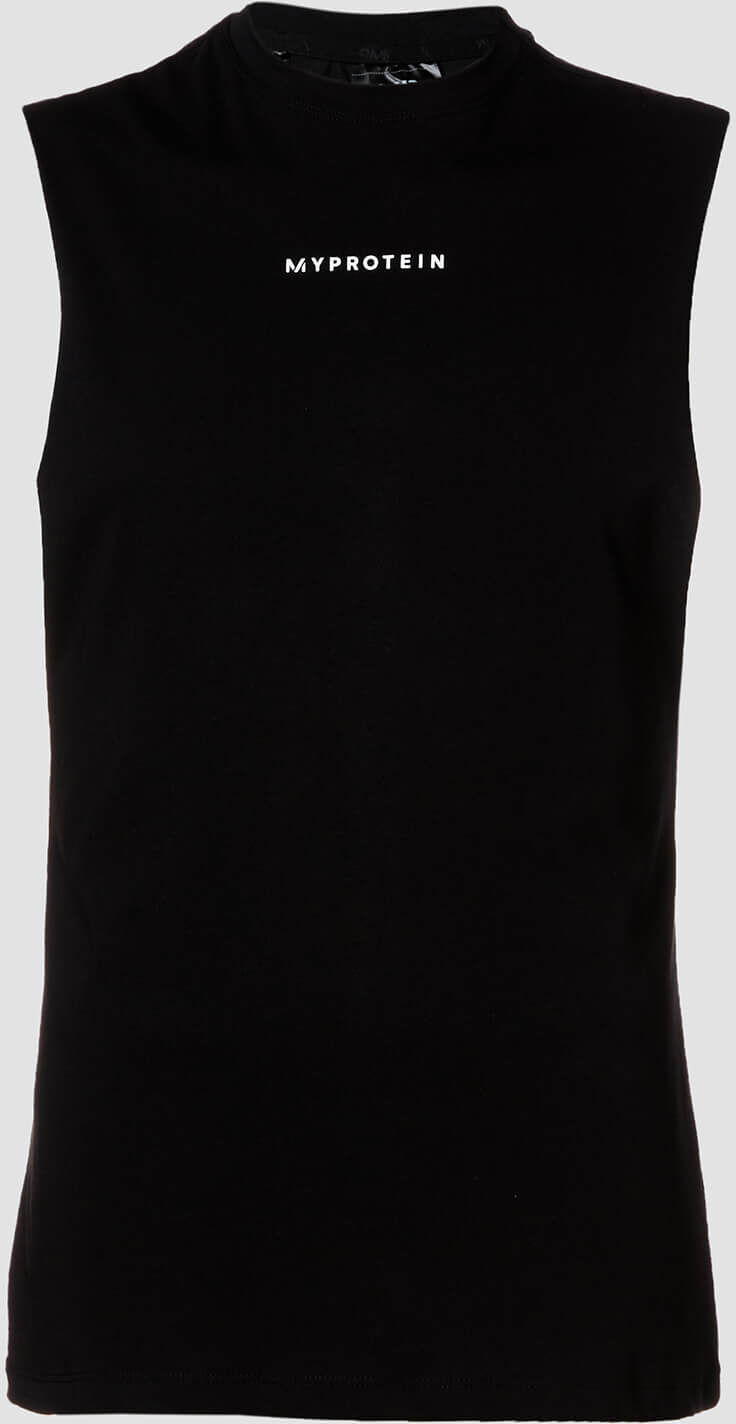 Myprotein Original Contemporary Drop Armhole Tank - Svart - XL Myprotein Original Contemporary Drop Armhole Tank - Svart - XL