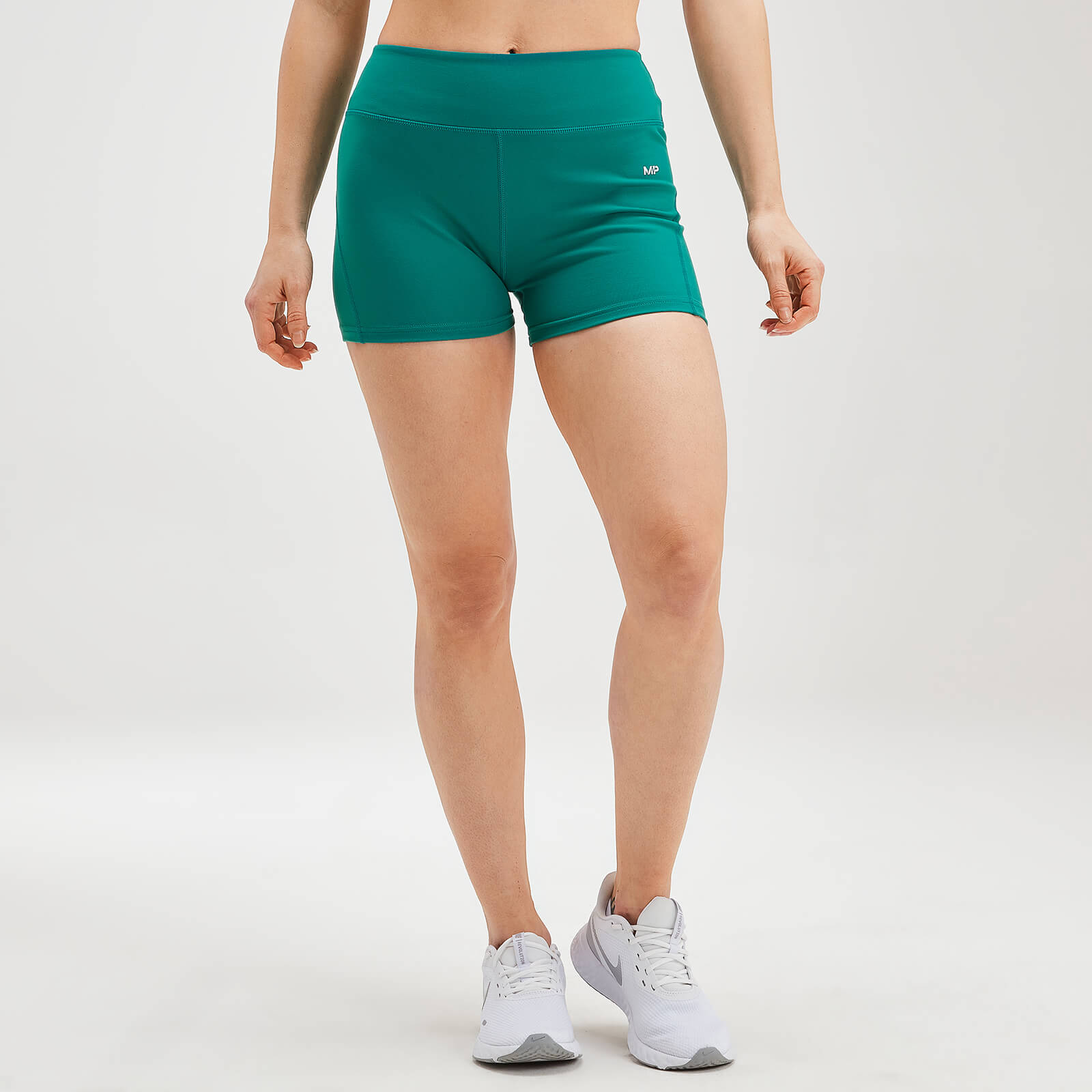 MP Women's Power Shorts - Energy Green - XS MP Women's Power Shorts - Energy Green - XS