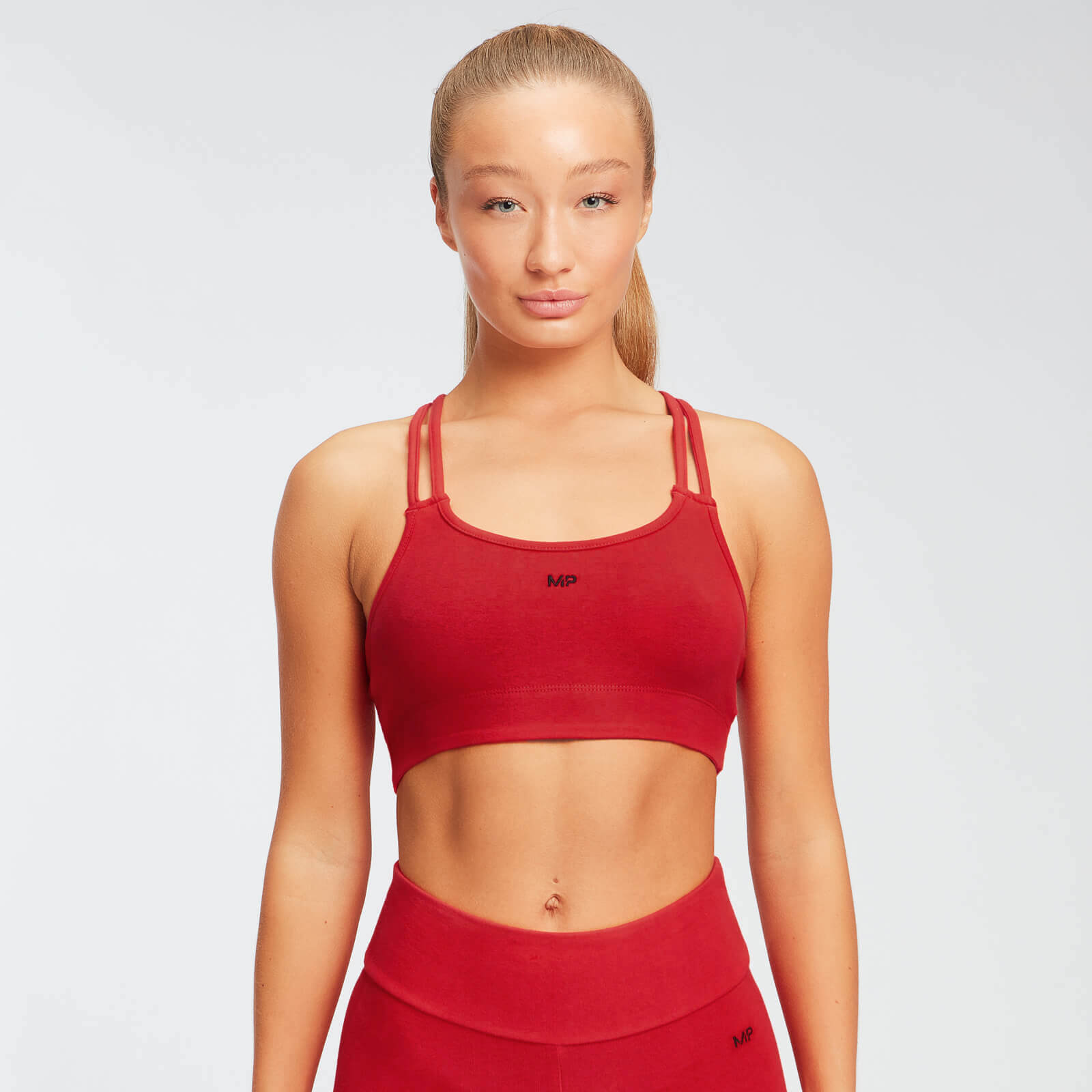 Myprotein MP Women's Essentials Jersey Bra - Danger - XS Myprotein MP Women's Essentials Jersey Bra - Danger - XS