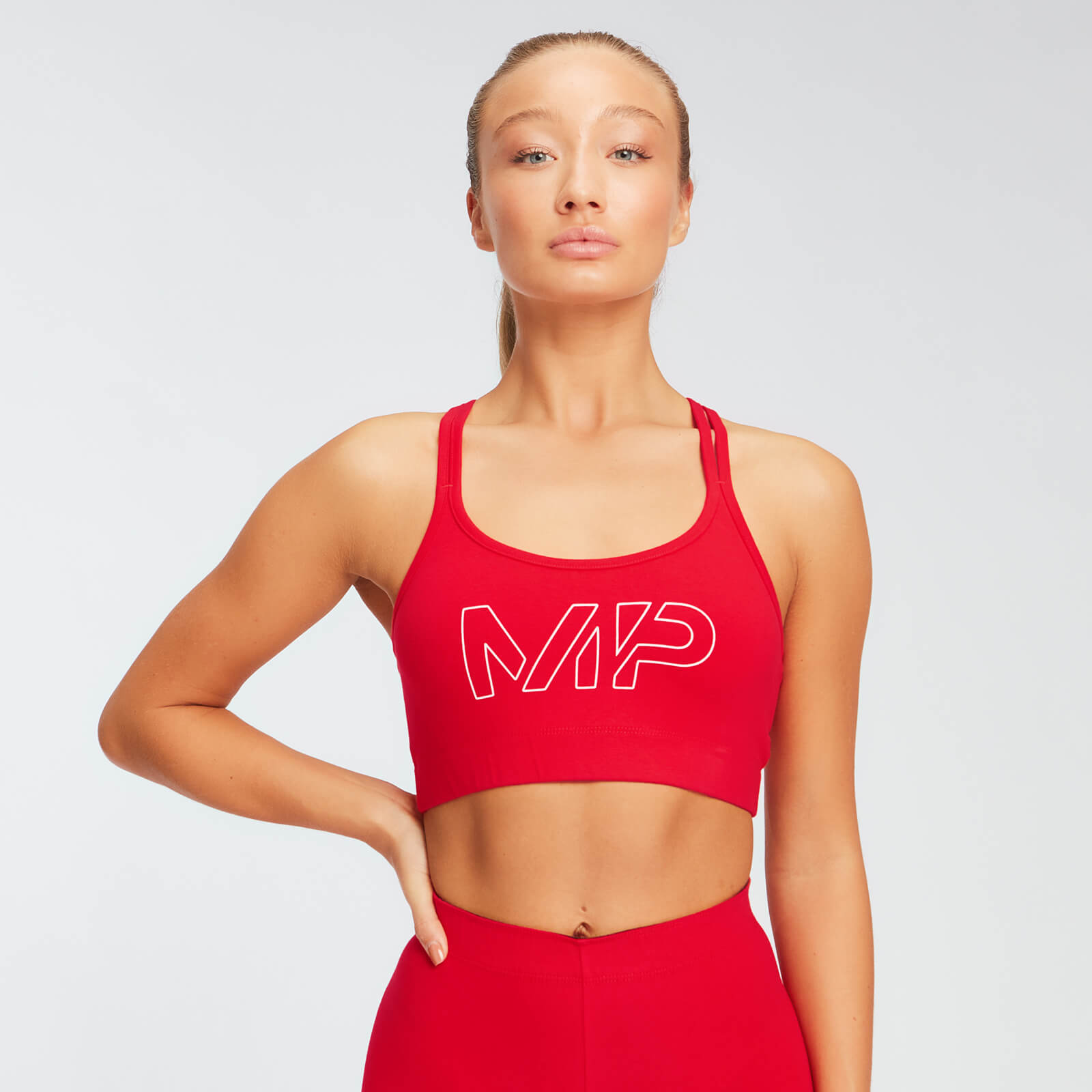 Myprotein MP Women's Jersey Bra - Danger - L Myprotein MP Women's Jersey Bra - Danger - L