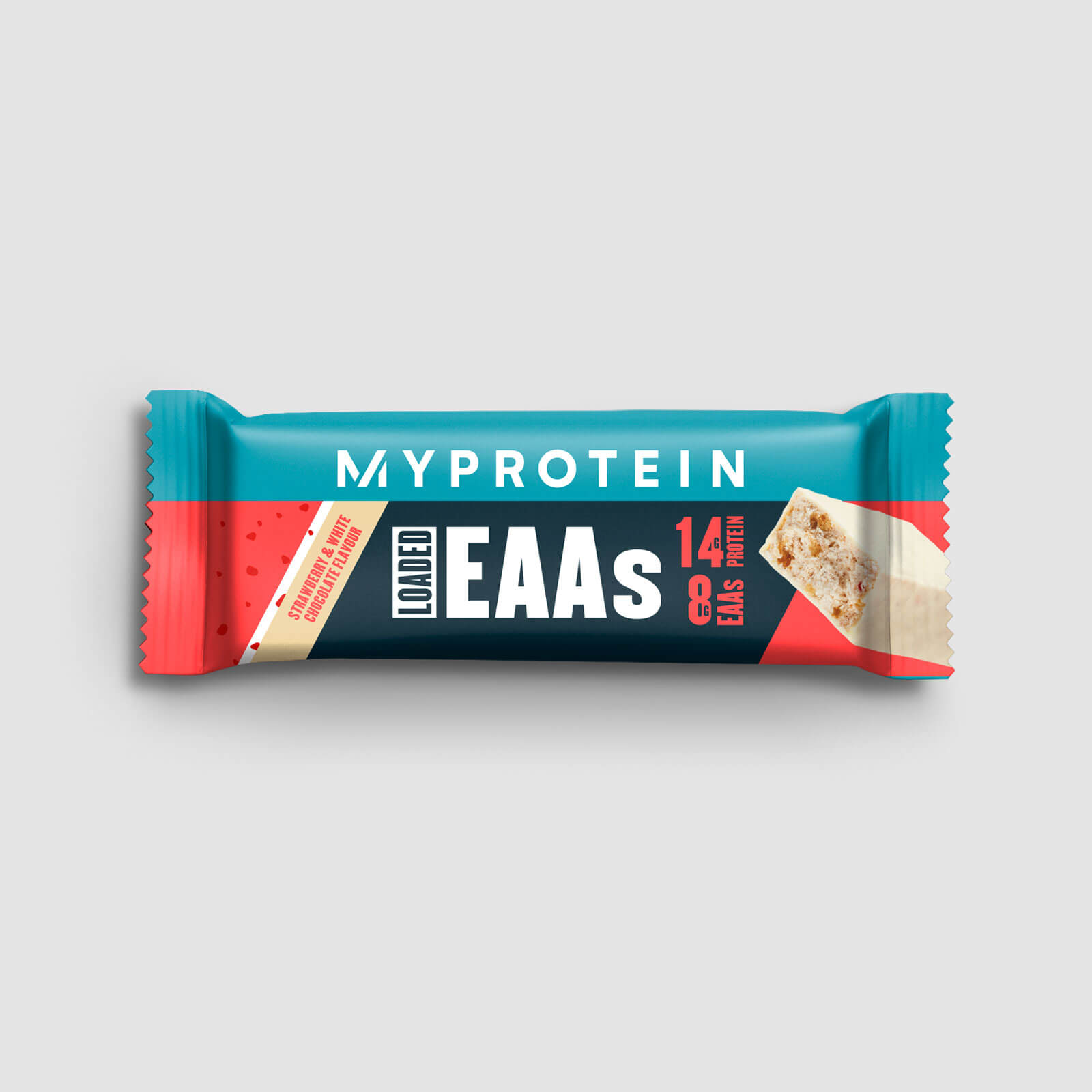 Myprotein Loaded EAA Bar (Sample) - 55g - Strawberry & White Chocolate