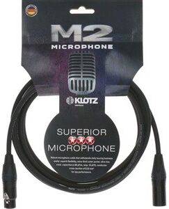 Klotz Cables Klotz M2FM superior mikrofonkabel XLR / XLR 10m Klotz Cables Klotz M2FM superior mikrofonkabel XLR / XLR 10m