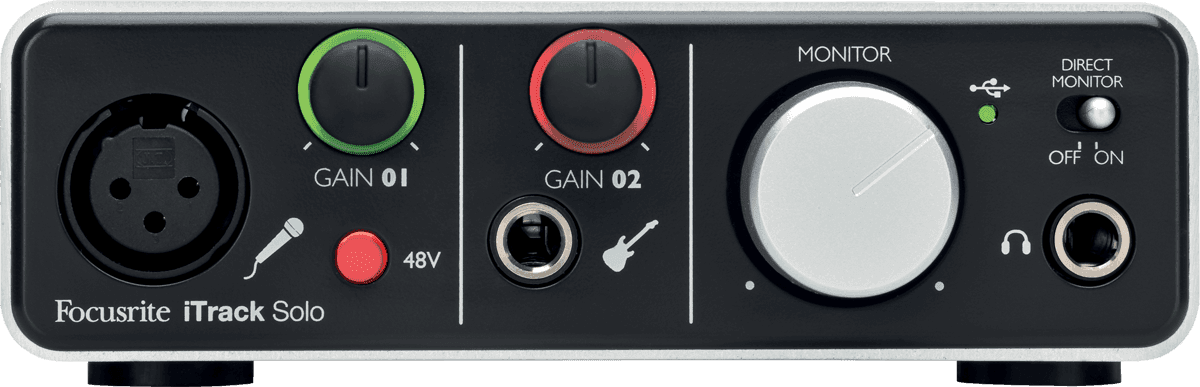 Focusrite iTrack Solo Lightning Focusrite iTrack Solo Lightning