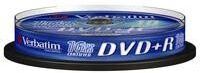 Verbatim DVD+R Verbatim 4.7GB 16X 10-pack Spindel Verbatim DVD+R Verbatim 4.7GB 16X 10-pack Spindel