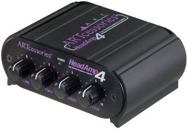 ART HeadAMP 4 - 4-kanals stereo hörlursförstärkare ART HeadAMP 4 - 4-kanals stereo hörlursförstärkare