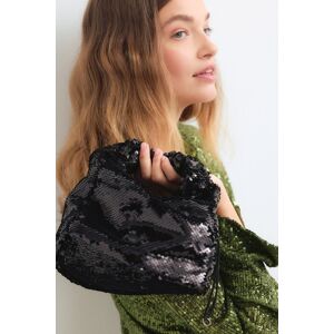 Gina Tricot - Sofie sequin bag - handväskor - Black - ONESIZE - Female  Female Black