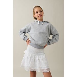 Gina Tricot - Y frill skirt - kjolar - White - 170 - Female  Female White