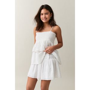 Gina Tricot - Y low waist skirt - kjolar - White - 170 - Female  Female White