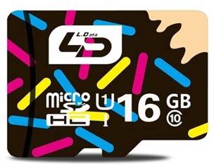 TF / Micro SDHC-minneskort - 16 GB TF / Micro SDHC-minneskort - 16 GB