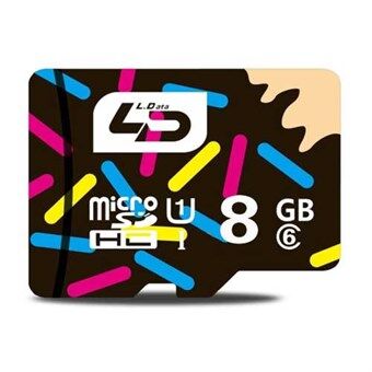 TF / Micro SDHC-minneskort - 8 GB TF / Micro SDHC-minneskort - 8 GB
