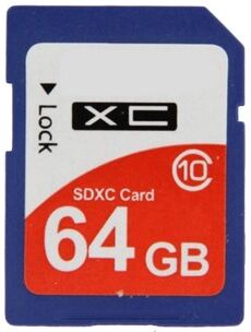 SDHC-minneskort - 64 GB SDHC-minneskort - 64 GB