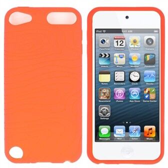 Apple Mjukt silikonskydd för Touch 5/6 (orange) Apple Mjukt silikonskydd för Touch 5/6 (orange)