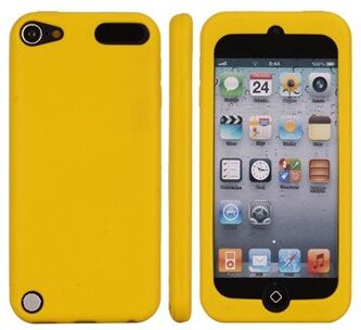 Apple Touch 5/6 smart silikonskydd (gul) Apple Touch 5/6 smart silikonskydd (gul)