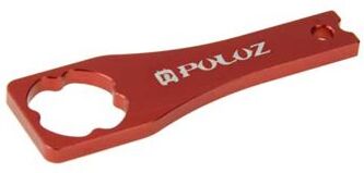 Puluz® Alu Stainless Nut Wrench - Red Puluz® Alu Stainless Nut Wrench - Red