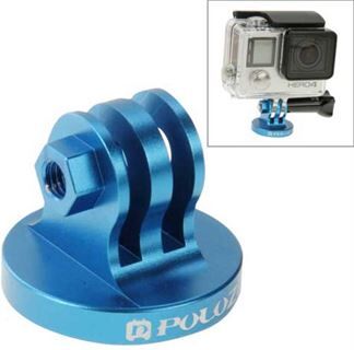 Puluz® stativmonterad adapter - blå Puluz® stativmonterad adapter - blå